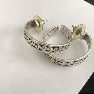 Silver Hoop Earrings